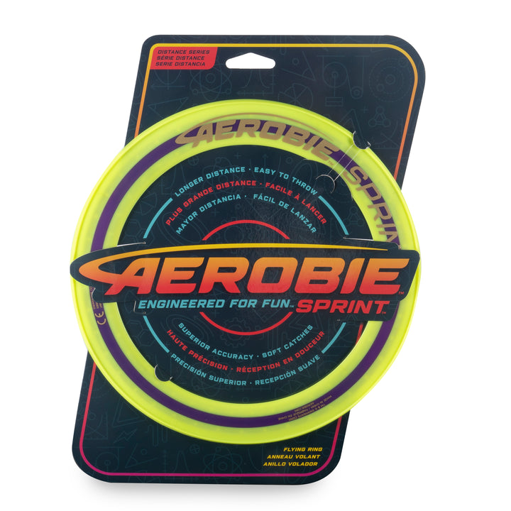 Kids Aerobie Sprint Ring Flying Toy Game Frisbee