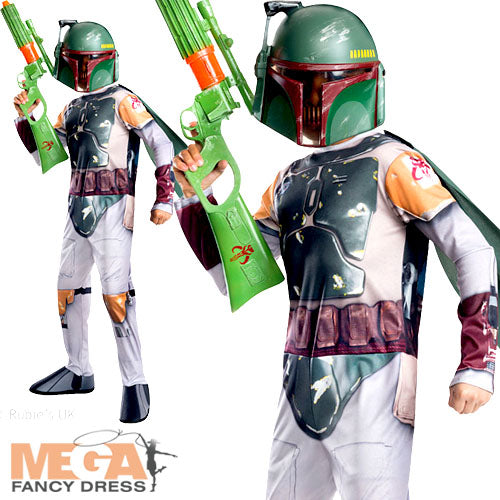Boba Fett Boys Star Wars Costume