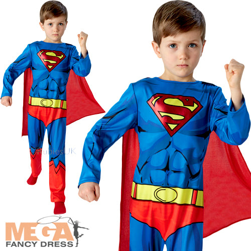 Classic Comic Book Superman Costume