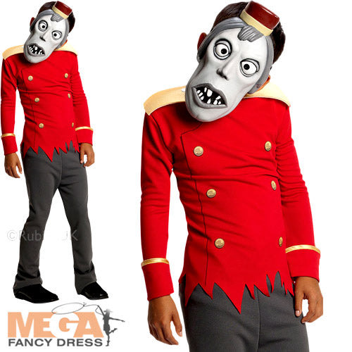 Zombie Bell Hop Costume Kids Fancy Dress