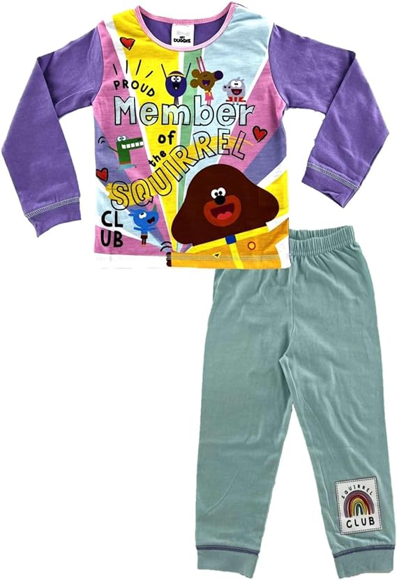 Official Kids Hey Duggee Character Pyjamas