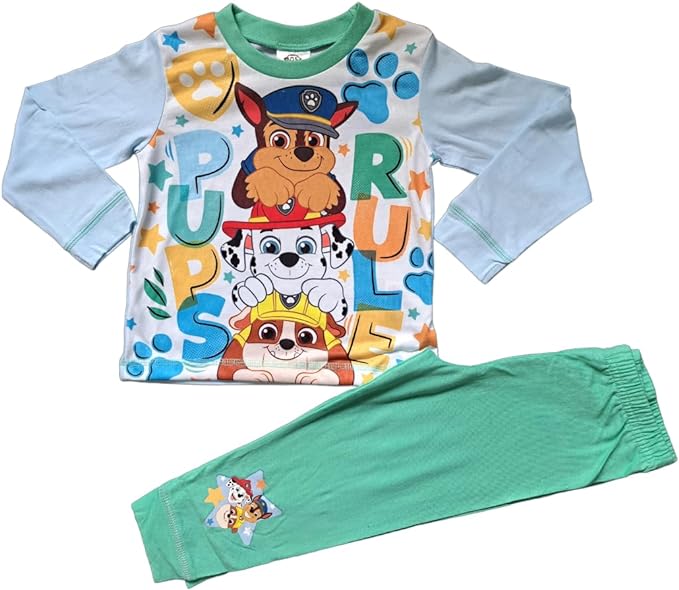 Official Boys Paw Patrol Character Pyjamas