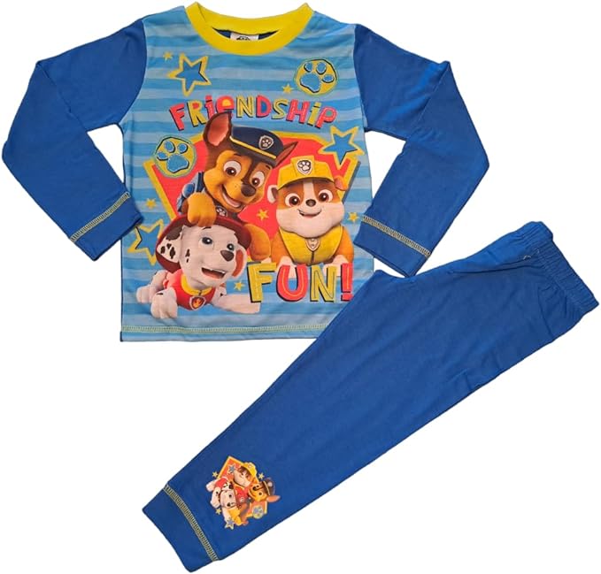 Official Boys Paw Patrol Friendship Fun Pyjamas