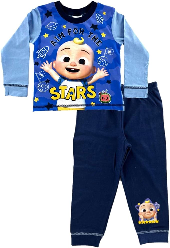 Official Boys Cocomelon Aim for the Stars Pyjamas