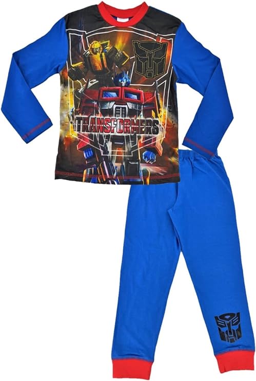 Official Boys Transformers Superhero Pyjamas