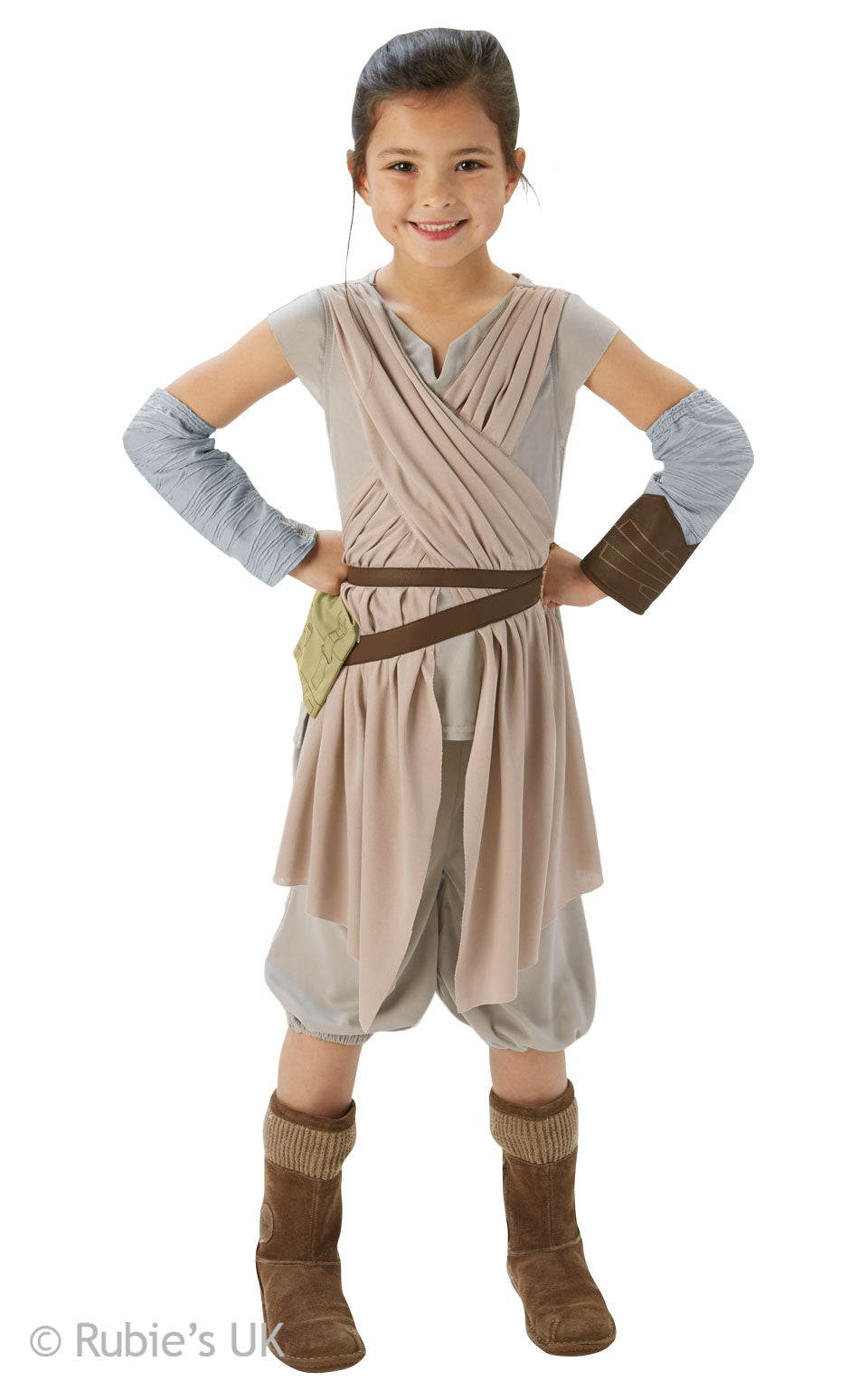 Deluxe Rey Girls The Force Awakens Star Wars Costume