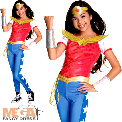 Deluxe Wonder Woman Girls Costume