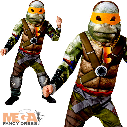 Deluxe Teenage Mutant Ninja Turtle Movie Boys Costume