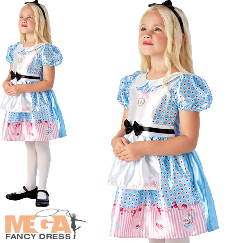 Alice in Wonderland Girls Fancy Dress