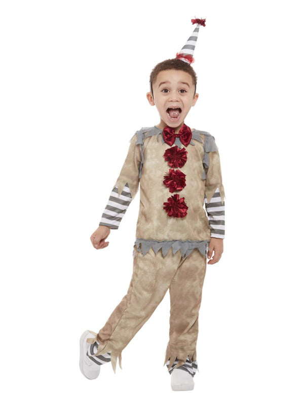 Toddler Vintage Circus Clown Costume