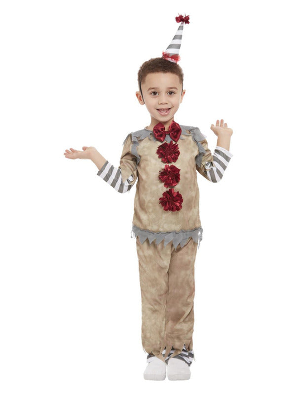 Toddler Vintage Circus Clown Costume