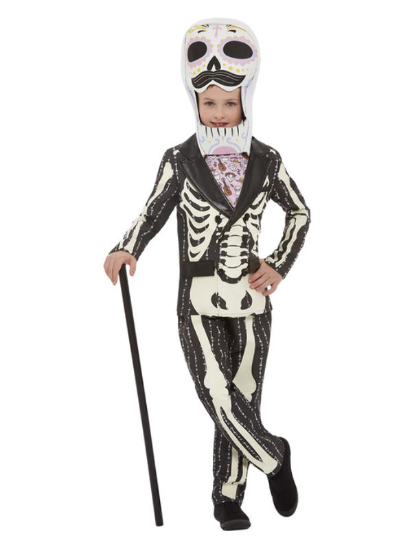 Boys Deluxe Day of the Dead Senor Costume