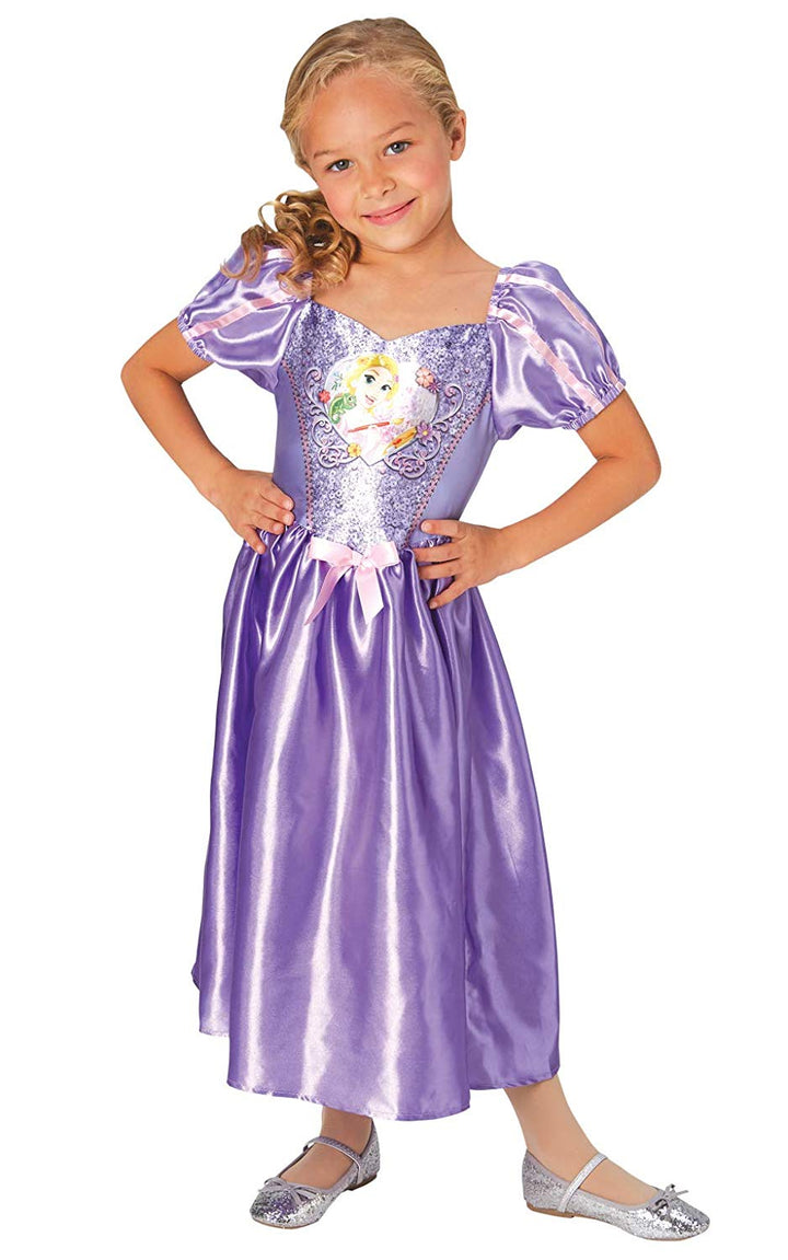 Girls Sequin Rapunzel Costume