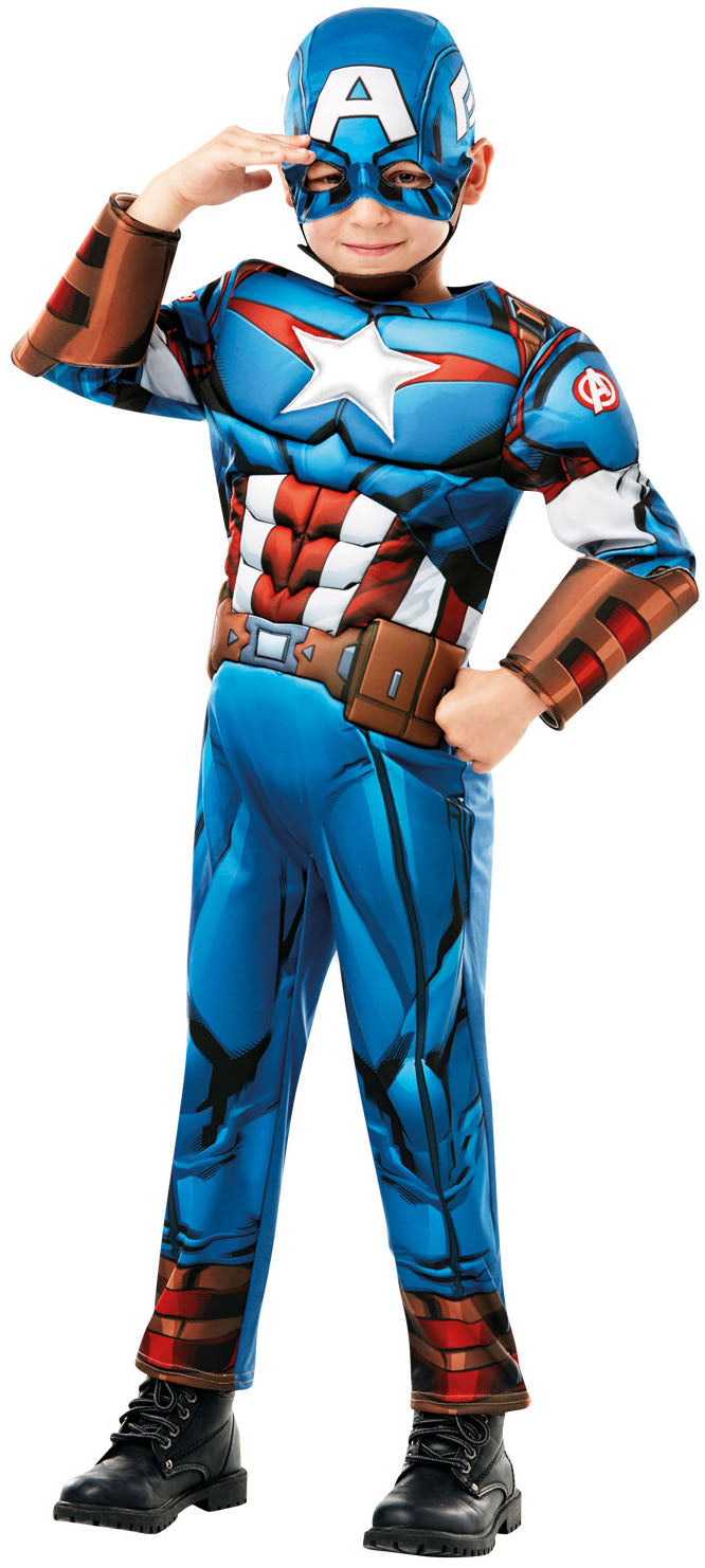 Deluxe Captain America Infinity War Boys Costume