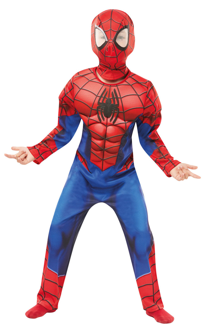 Boys Ultimate Spider-Man Superhero Comic Book Costume