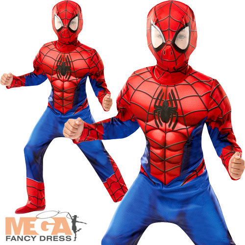 Boys Ultimate Spider-Man Superhero Comic Book Costume