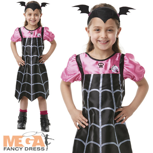 Girls Vampirina Vampire Halloween Disney Cartoon Costume