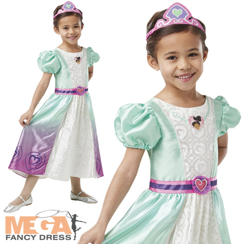 Deluxe Nella the Enchanting Princess Girls Costume
