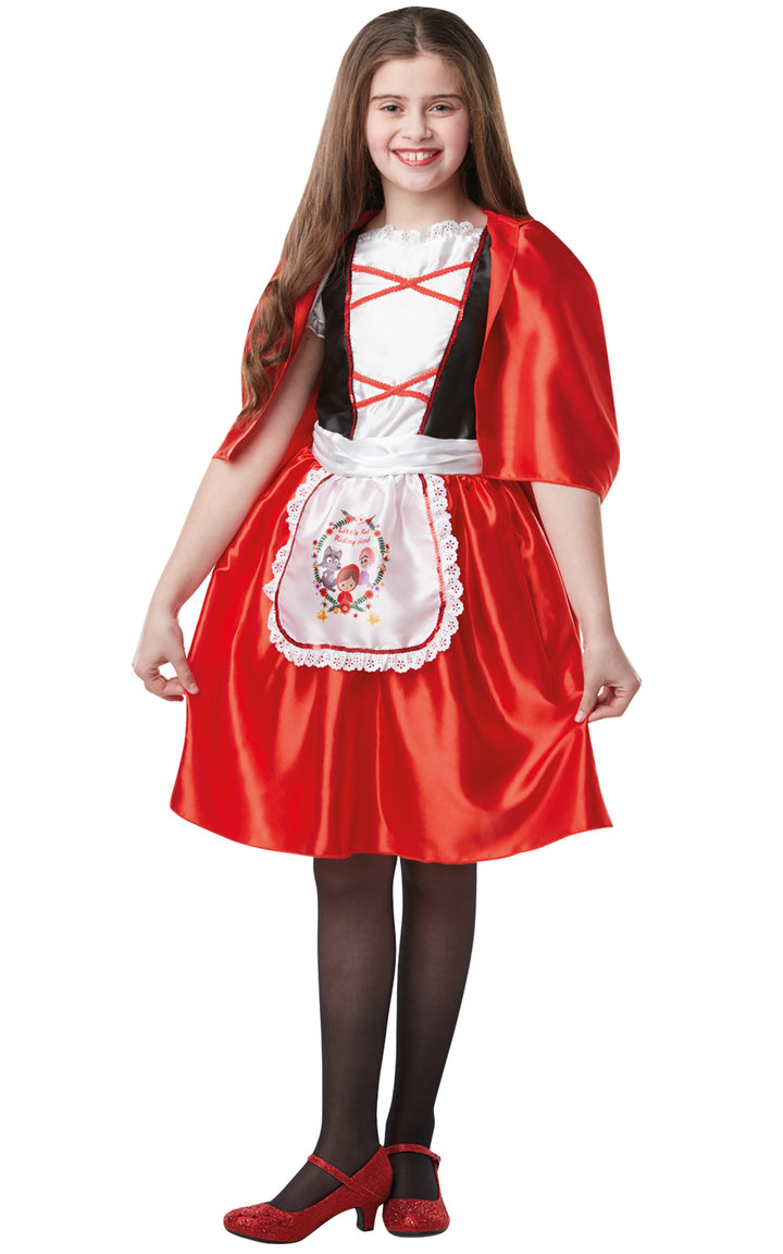 Girls Red Riding Hood Fairy Tale World Book Day Costume