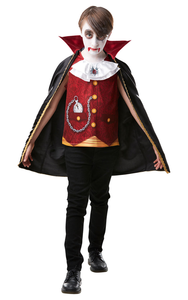 Boys Vampire Count Dracula Halloween Costume