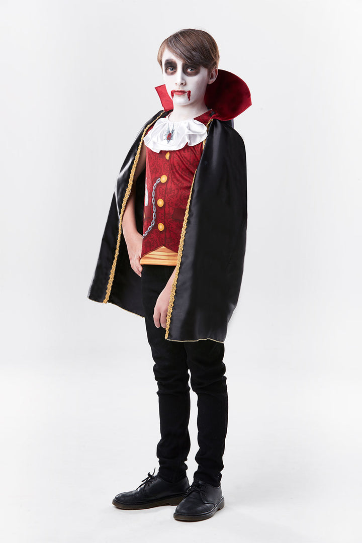 Boys Vampire Count Dracula Halloween Costume