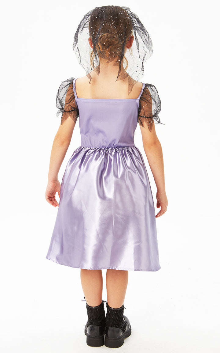Girls Gothic Bride of Darkness Halloween Costume