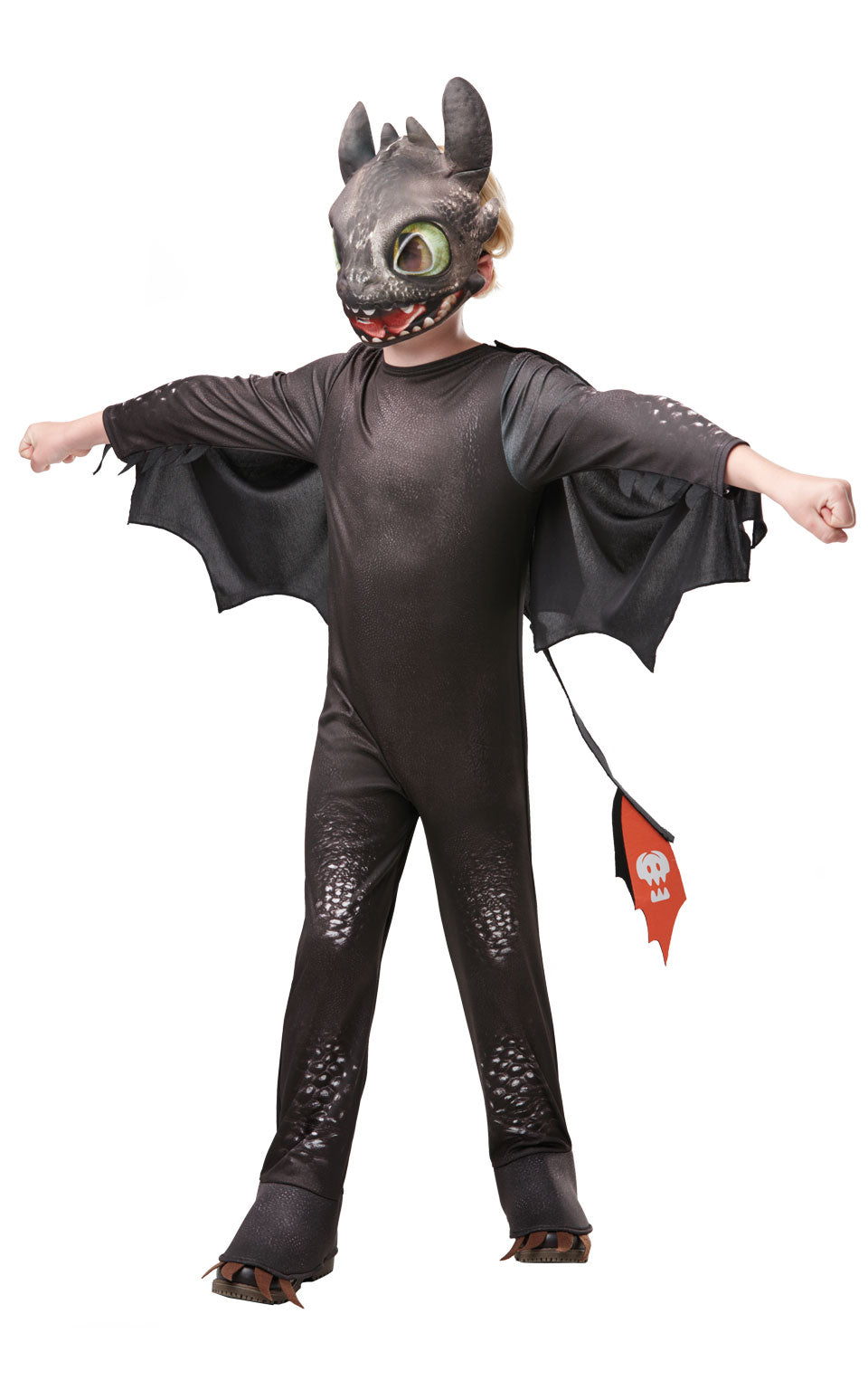 Boys Toothless Dragon Fancy Dress Costume