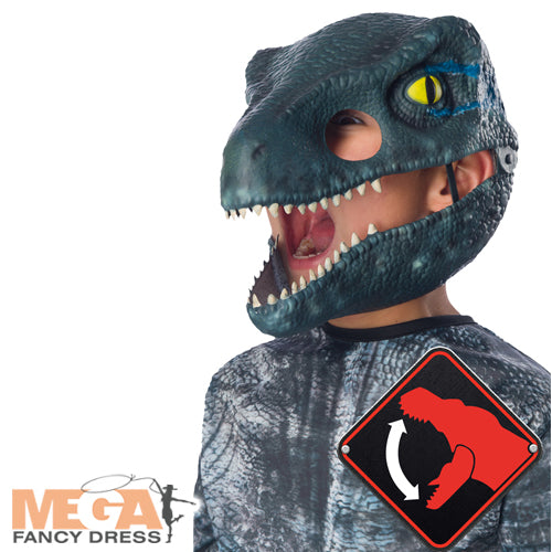 Velociraptor "Blue" Movable Jaw Mask Dinosaur Accessory