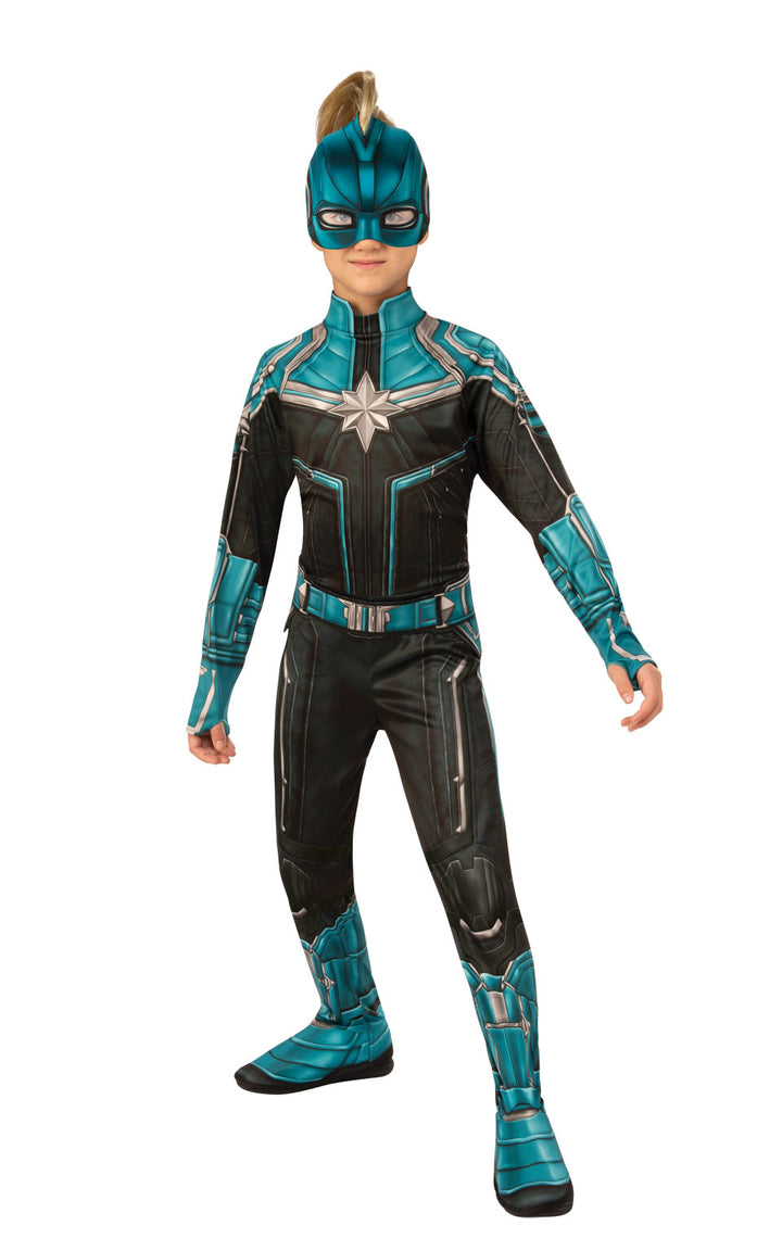 Captain Marvel Kree Suit Girls Costume