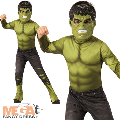 Hulk Boys Fancy Dress