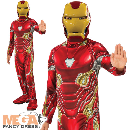 Iron Man Mark 50 Suit Boys Costume