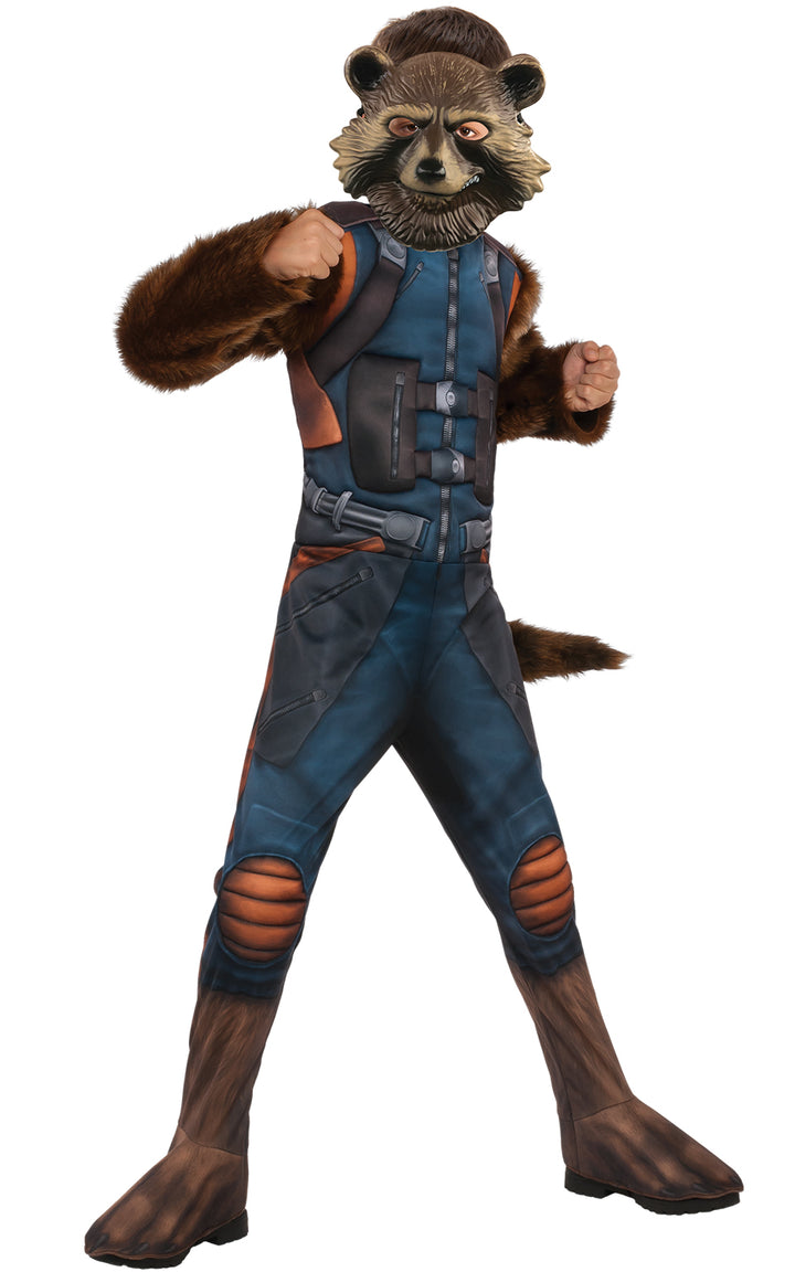 Marvel Guardians of the Galaxy Deluxe Rocket Raccoon Boys Costume
