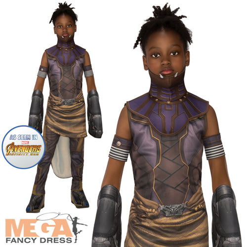 Girls Shuri Marvel Avengers Black Panther Superhero Costume