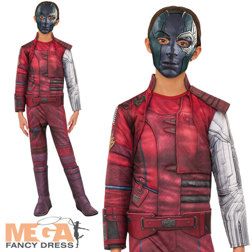 Marvel Guardians of the Galaxy Nebula Girls Costume
