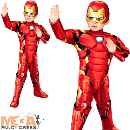 Superhero Kids Iron Spider Man No Way Home Deluxe Costume