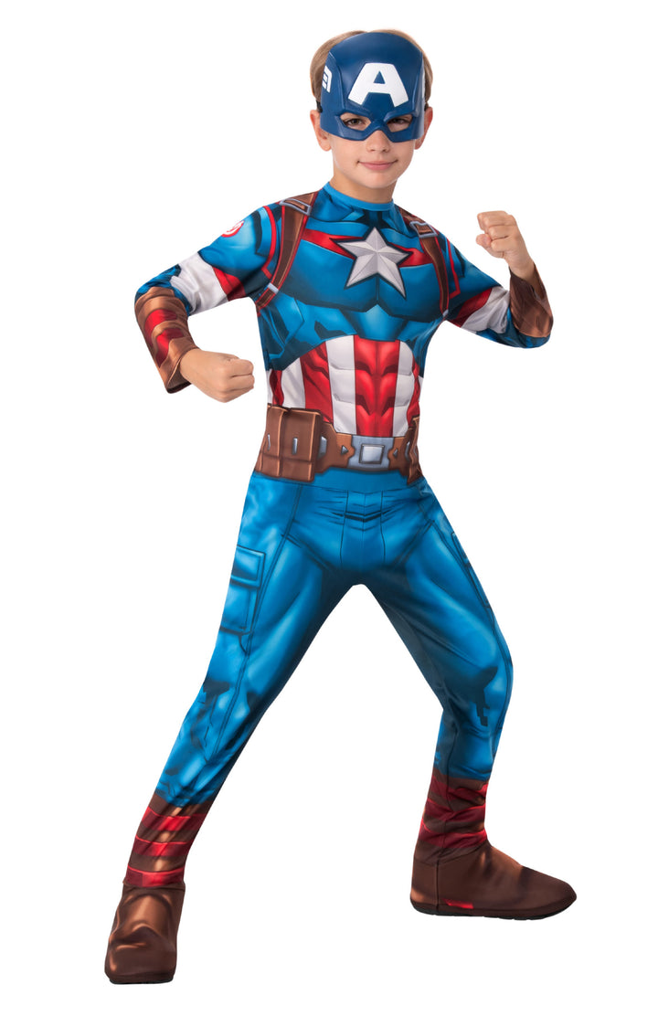 Marvel Captain Americs Boys Costume