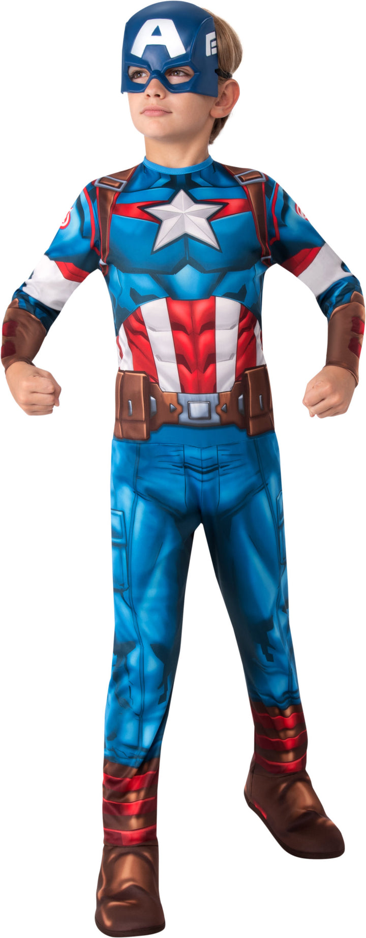 Marvel Captain Americs Boys Costume