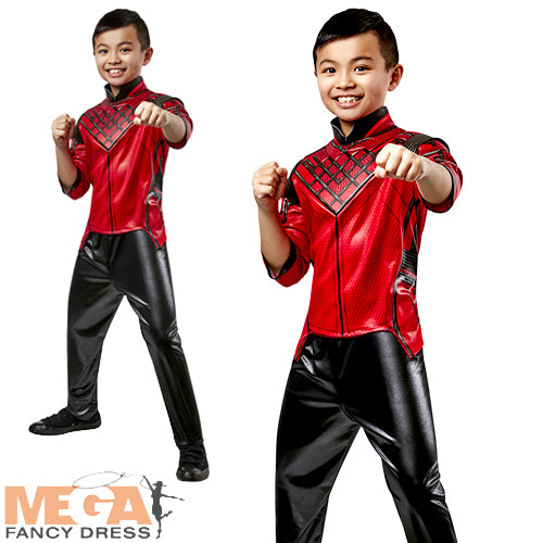 Boys Shang-Chi Marvel Superhero Comic Book Costume