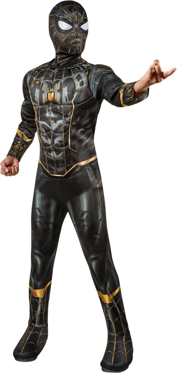 Marvel Spider-Man: No Way Home Black Spider-Man Deluxe Kids Costume
