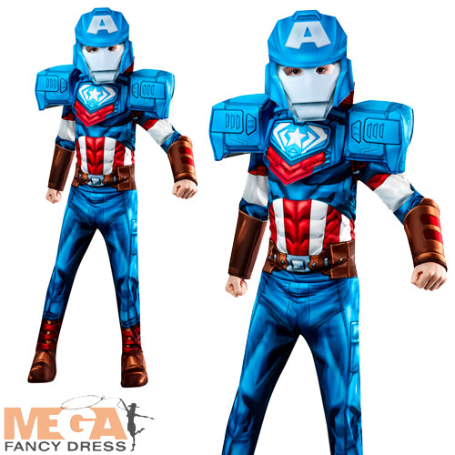 Marvel Captain America Mech Strike Costume