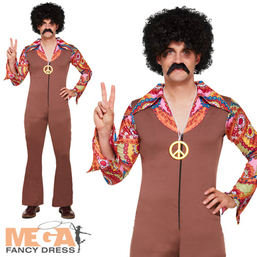 70s Hippie Mens Costume