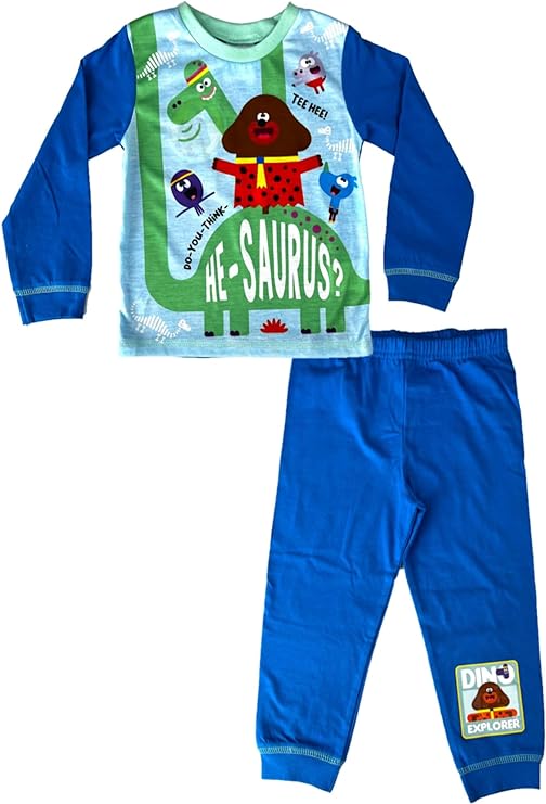 Official Boys Hey Duggee He-Saurus Pyjamas