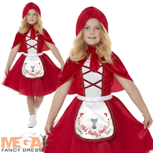 Girls Little Red Wolf Costume