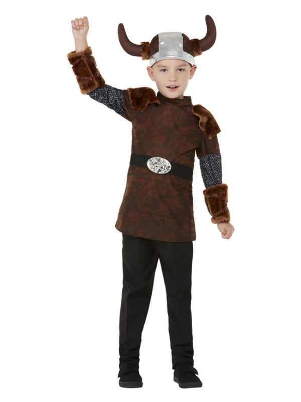 Norse Warrior Viking Barbarian Boys Costume