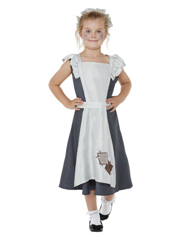 Girls Victorian Maid Historical Book Day Costume