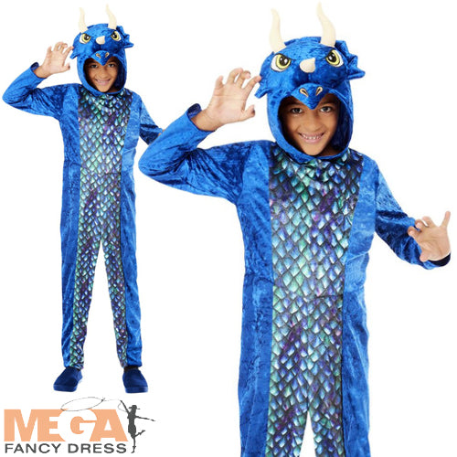 Kids Friendly Dinosaur Onesie Costume