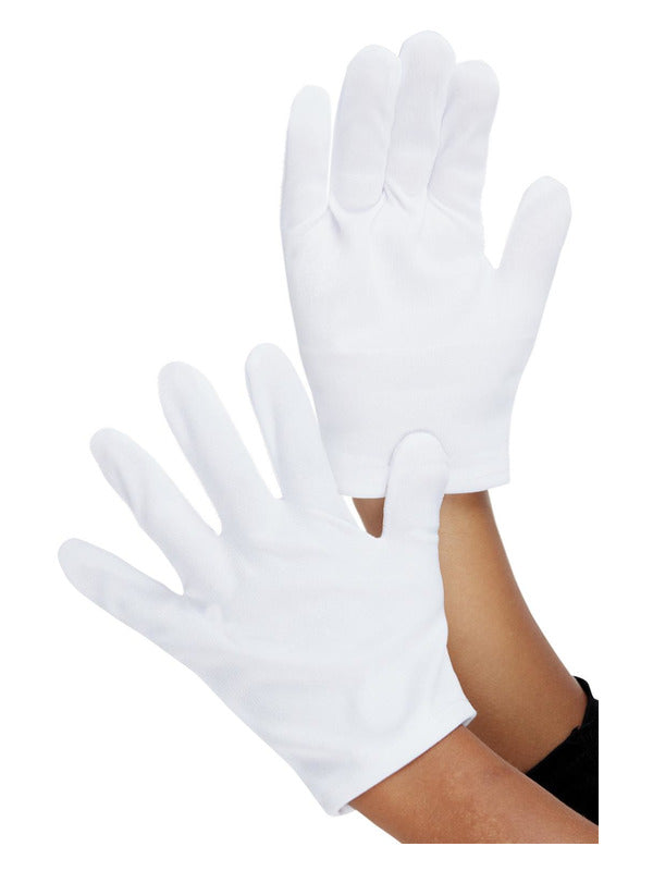 Kids White Gloves