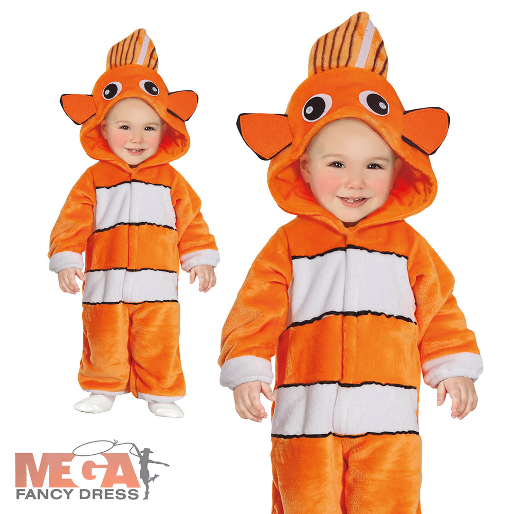 Toddler Nemo Clownfish Costume