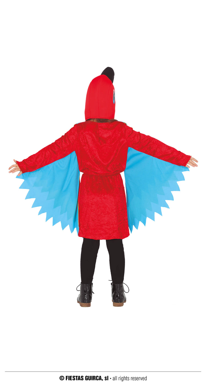 Kids Polly Parrot Animal Costume