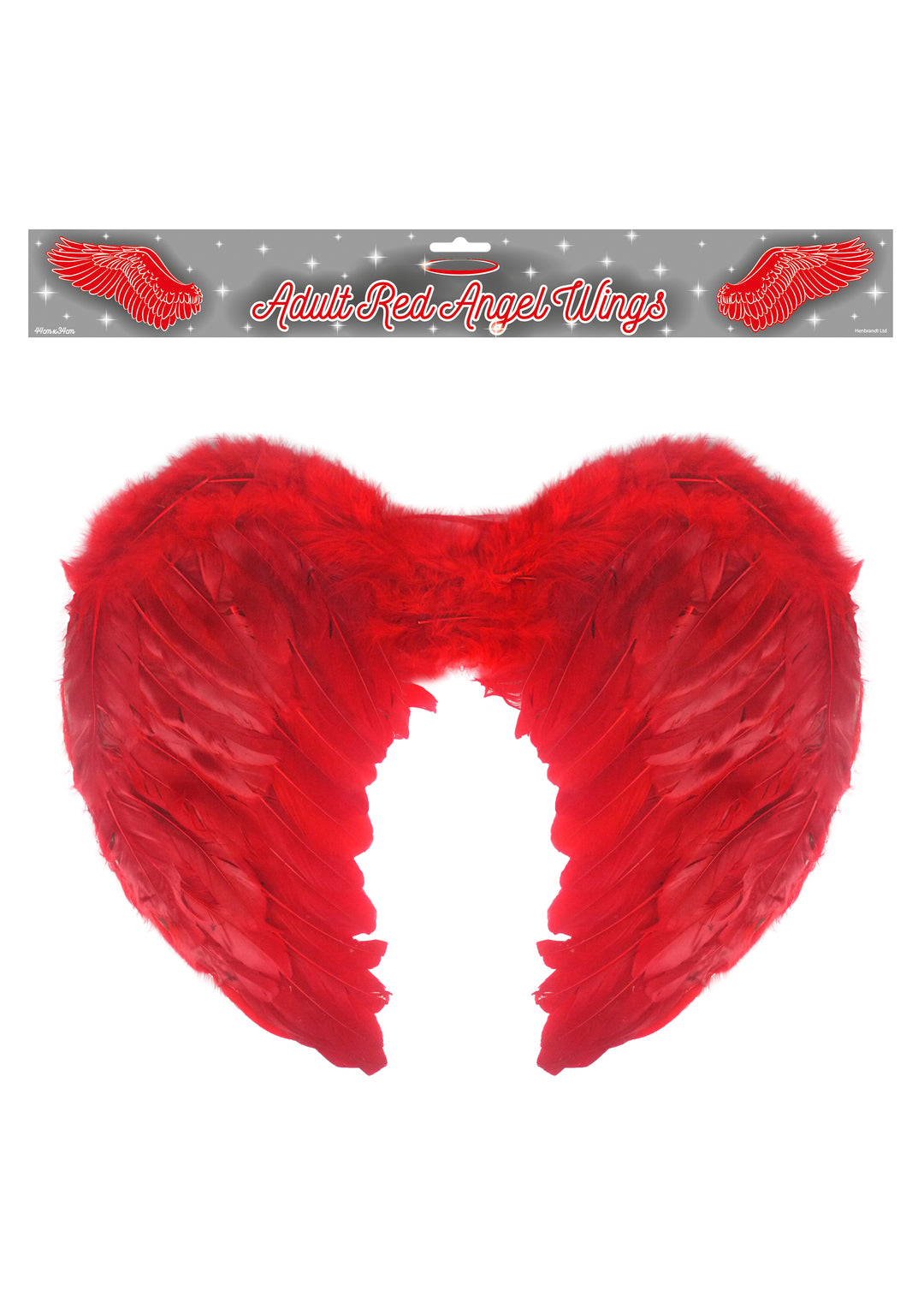 Red Angel Wings Adults Devil Costume Accessory